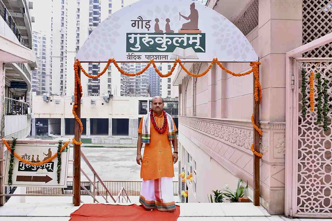 Gaur Vedic Gurukulam — inauguration ceremony