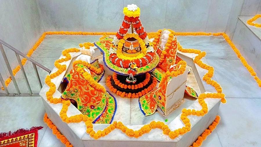 Poojas offered at Hare Krishna Mandir